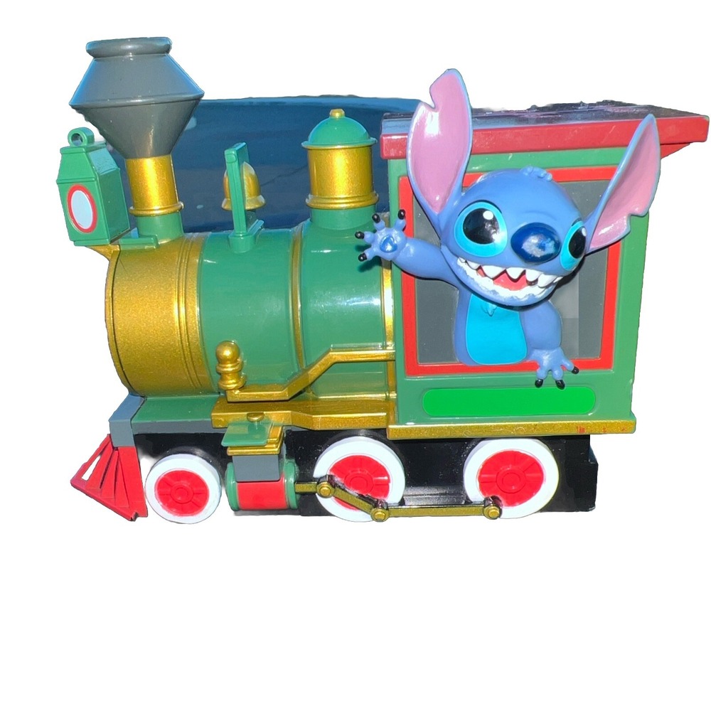STITCH TRAIN pull back & go Disney Parks 5" engine locomotive lilo Disneyland